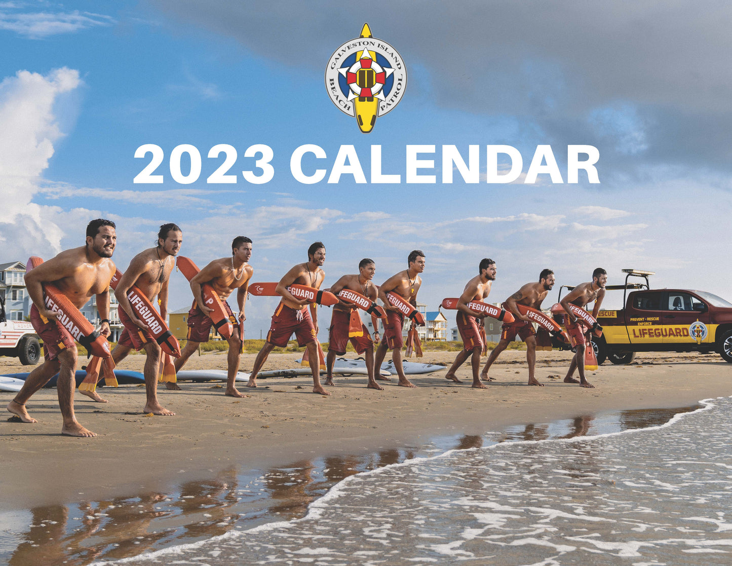 2023 Galveston Island Beach Patrol Calendar